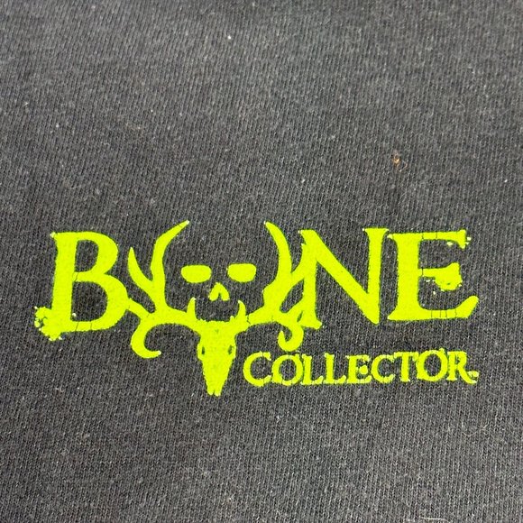 Bone Collector Men's Size Large Short Sleeve Tee Shirt Black Preowned - Picture 3 of 11